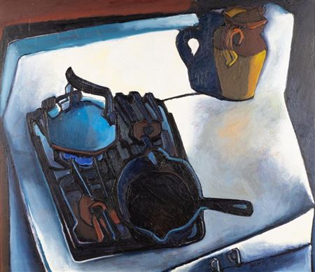 Stove Still Life From Fifth Avenue