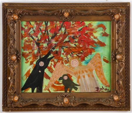 Folk Art Painting by Barbara Strawser - Auction record, sale price, and art valuation. Compare with similar artists and explore comparable artworks.