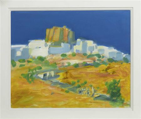 VIEW OF PATMOS by Ronald Smith - Auction record, sale price, and art valuation. Compare with similar artists and explore comparable artworks.