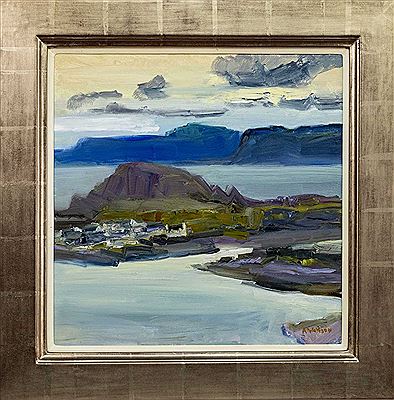 Mull Sound and Easdale by Alma Wolfson - Auction record, sale price, and art valuation. Compare with similar artists and explore comparable artworks.