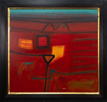 ABSTRACT STUDY IN RED