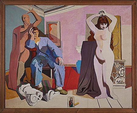 Maler und Modell by Karl Kunz - Auction record, sale price, and art valuation. Compare with similar artists and explore comparable artworks.