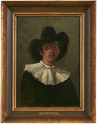 Self-Portrait with Hat