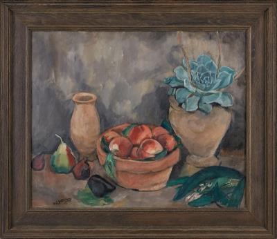 Peach Still Life with Agave, 1919