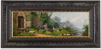Poultry in Village Idyll