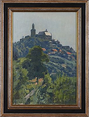 Cronberg i. T. by Fritz Wucherer - Auction record, sale price, and art valuation. Compare with similar artists and explore comparable artworks.