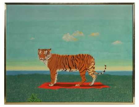 Sample artwork by Leo Sauer (1948 - 2009), known for landscapes, portraits, genre scenes, lively and colorful depictions, bold brushstrokes, vivid colors, capturing viennese life - View similar artists and auction records