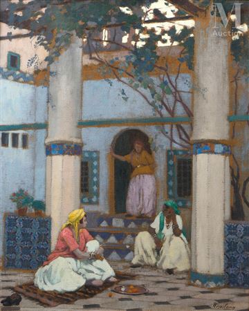 Conversation in the garden