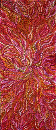 Untitled by Rosemary Petyarre - Auction record, sale price, and art valuation. Compare with similar artists and explore comparable artworks.