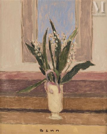 Lily of the valley in a vase