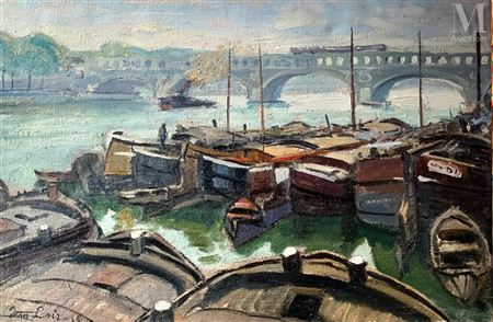 Remarker on the Seine in Paris