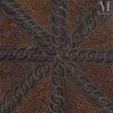 Untitled by Genevieve Loy Kemarre - Auction record, sale price, and art valuation. Compare with similar artists and explore comparable artworks.