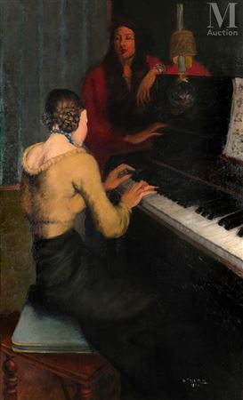 Sample artwork by Boris Taslitzky (1911 - 2005), known for painting - View similar artists and auction records