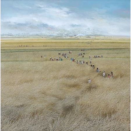 Sample artwork by Nisan Kristiyanto (Born 1953), known for painting - View similar artists and auction records