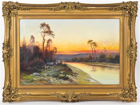 Moose Sunset