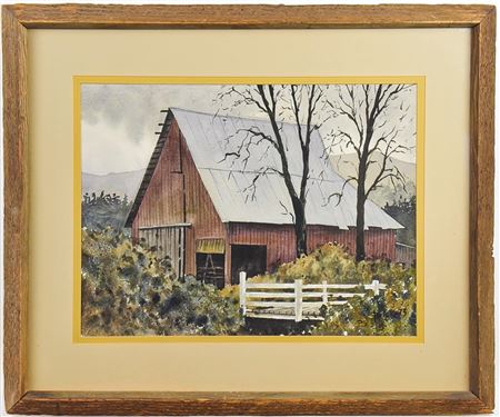 Barn on Wallace Creek Road, Jasper Oregon