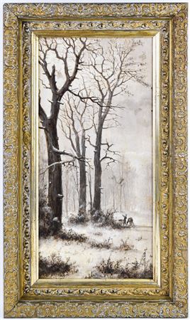 Snowy winter landscape