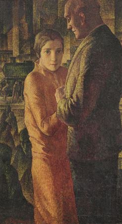 Couple in the big city