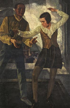 The fencer by Oswald Poetzelberger - Auction record, sale price, and art valuation. Compare with similar artists and explore comparable artworks.