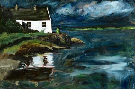 Woman in Green (2003) by Christine Thery - Auction record, sale price, and art valuation. Compare with similar artists and explore comparable artworks.