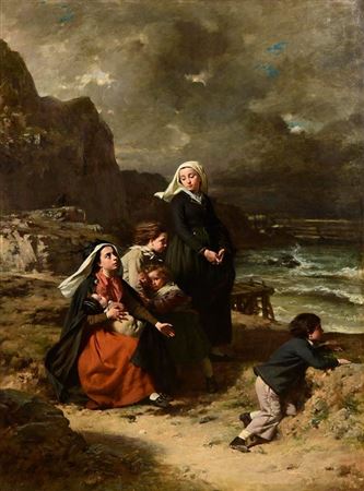 Waiting for the Catch (1869)