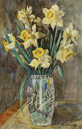 Daffodils in Vase