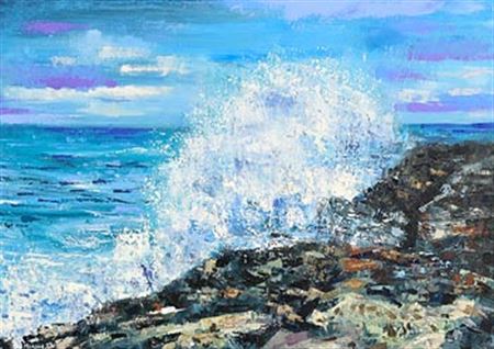 Sample artwork by Henry Morgan (Born 1952), known for painting - View similar artists and auction records