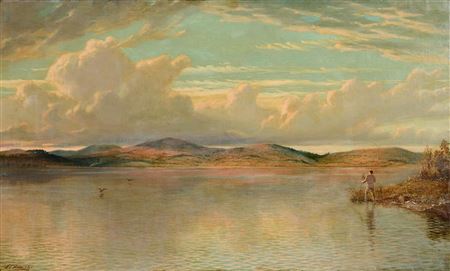 Landing a Fish (1891) by Anthony Carey Stannus - Auction record, sale price, and art valuation. Compare with similar artists and explore comparable artworks.