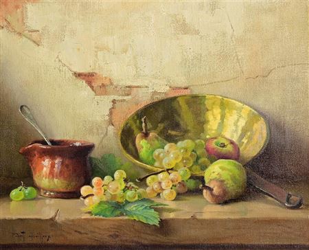 Still Life - Fruit and Bowls