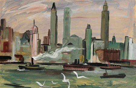 Manhattan Skyline (1939)