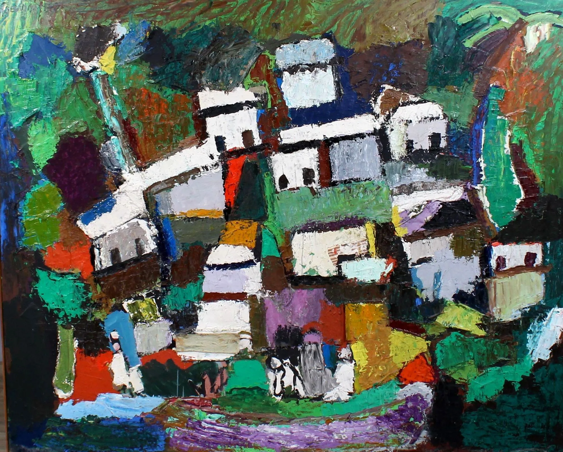 Sample artwork by Adrien Seguin (1926 - 2005), known for painting - View similar artists and auction records
