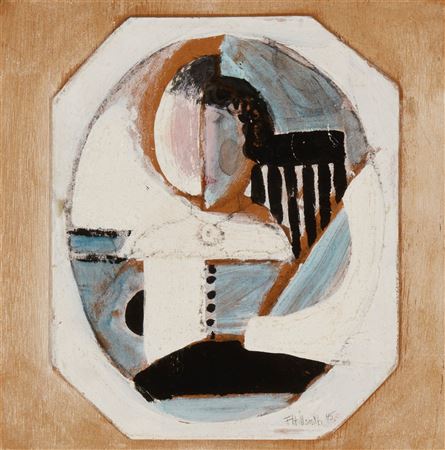 Girl In Chair by Fannie Hillsmith - Auction record, sale price, and art valuation. Compare with similar artists and explore comparable artworks.
