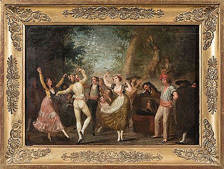 The dance by Josep Bernat Flaugier - Auction record, sale price, and art valuation. Compare with similar artists and explore comparable artworks.