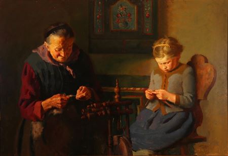 Sample artwork by Hans Strobl (1913 - 1975), known for painting - View similar artists and auction records