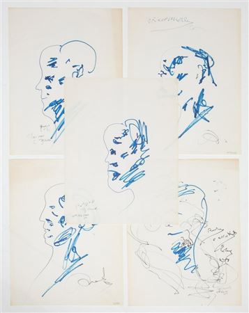 "Profile Portraits", 1981, 4