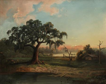 "Bayou Landscape"