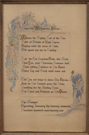 "Mithras Maid Proclamation"