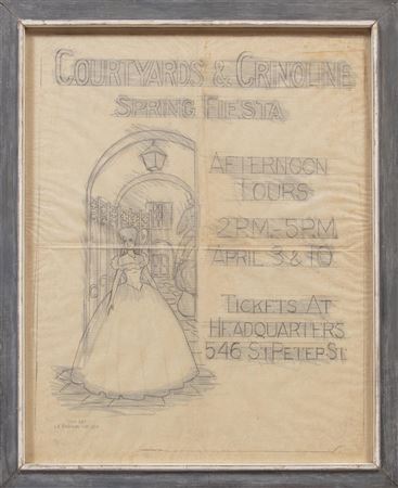 "Courtyards and Crinoline, Spring Fiesta"