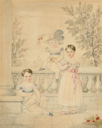 "Children on a Terrace"