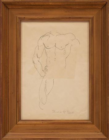 "Study of a Male Nude"