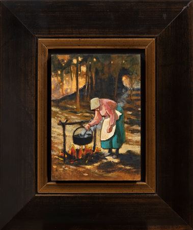 "Cast Iron Cooking Under the Oak"