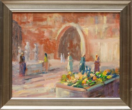 "Market Scene"
