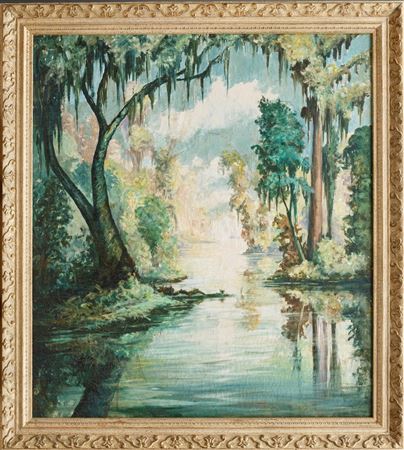 "Bayou Landscape"