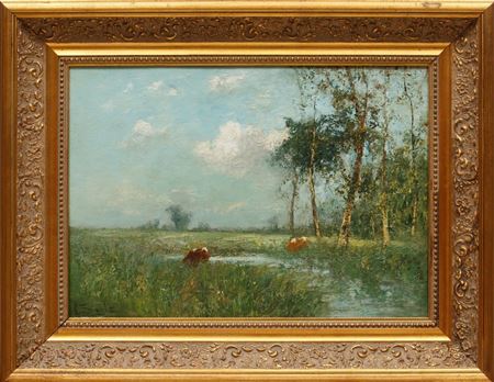 "Cows in a Pasture"
