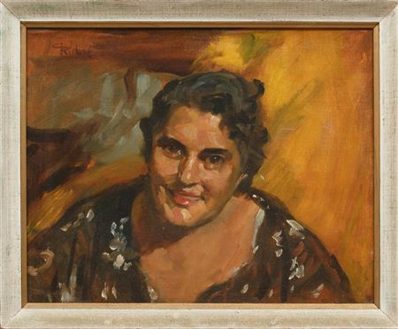 "Portrait of a Smiling Woman"