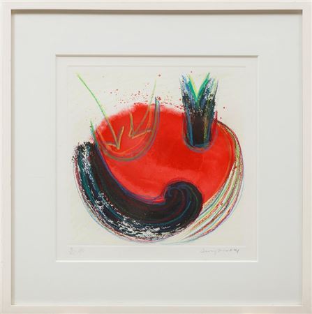 "Black Wedge (Red)"