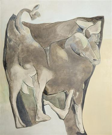 Sample artwork by Lawrence E Glasson (1931 - 2007), known for sculpture - View similar artists and auction records