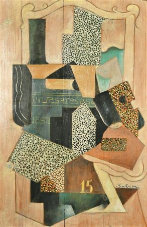 A cubist composition