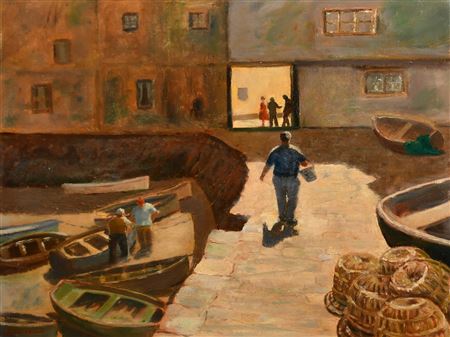 British, 'Sunshine and Shadow at Falmouth by William Atherton Cathcart - Auction record, sale price, and art valuation. Compare with similar artists and explore comparable artworks.