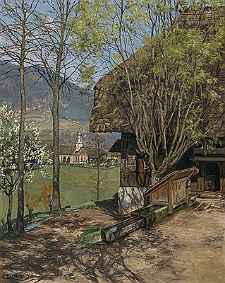The Schneiderhof in Gutach by Curt Liebich - Auction record, sale price, and art valuation. Compare with similar artists and explore comparable artworks.
